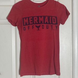 Freaky Tiki Surf Shop “OFF DUTY MERMAID” T shirt